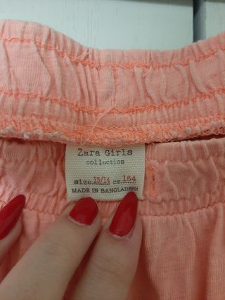 conjunto de camisa y pantalón de zara