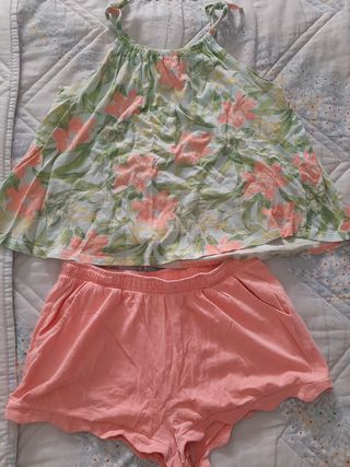 conjunto de camisa y pantalón de zara