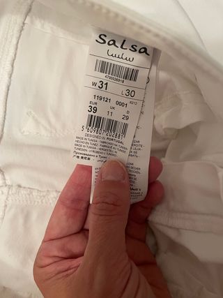 Pantalon Salsa push up wonder