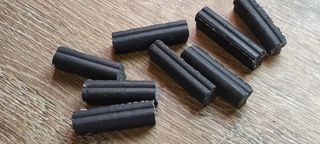 Zapatas de caucho freno bicicleta.