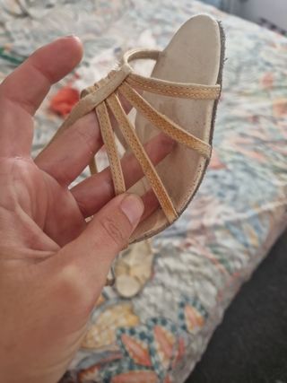 Zapatos baile. ESTÁN PARA TINTAR.