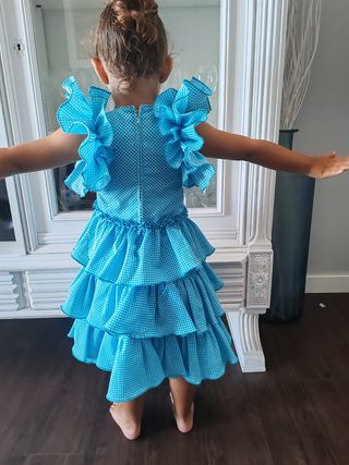 Traje de flamenca