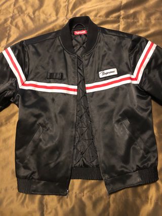 Supreme Reflective Stripe Work Jacket