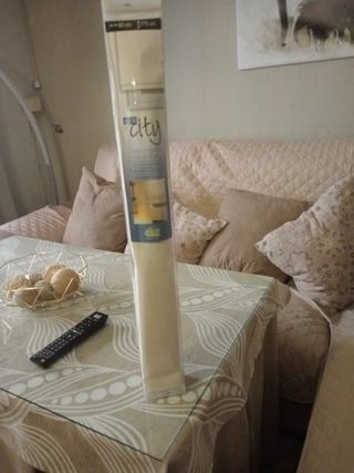 estor plegable con varillas