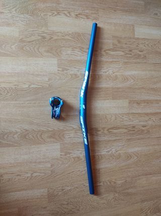 Pack Manillar + Potencia Spank Spike. NUEVO