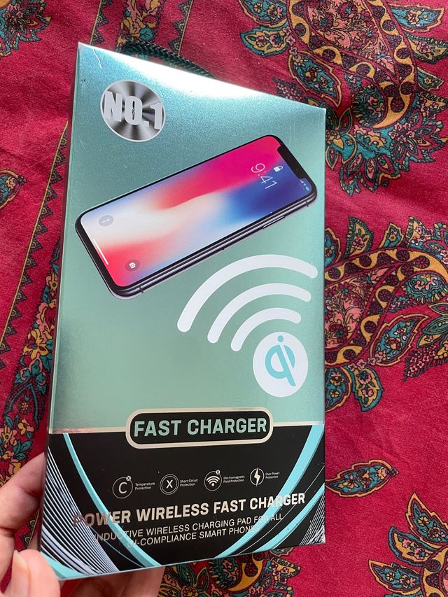 Cargador inalámbrico smart phone