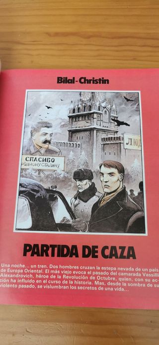 Totem revista n°53 Partida de Caza de Enki Bilal