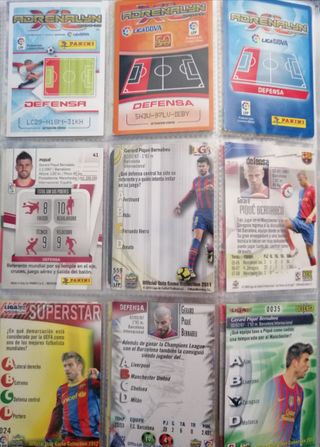 LOTE CROMOS PIQUÉ