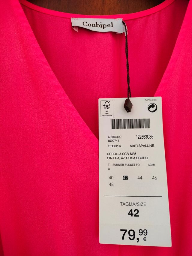 Conbipel rosa donna nuovo