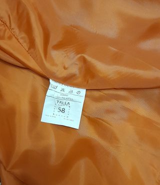 Falda y Blusa estampadas talla 58