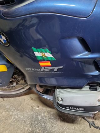 moto bmv 1100 rt con 167.700 kilómetros