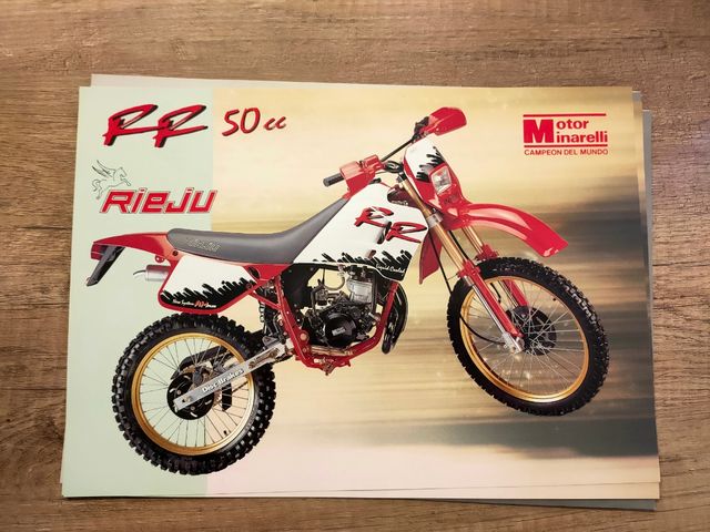 catalogo rieju RR 6v supermotard/automix/RR