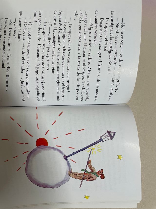 Libro "El petit príncep"