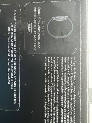 Apple match serie 5, 40 mm edición Nike