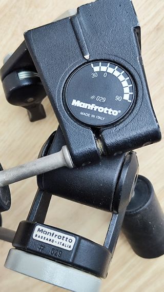 trípode manfrotto 075 profes + rotula 136 o 029