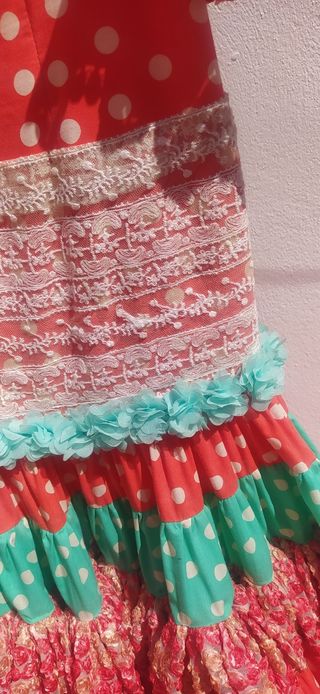 Vestido tejido elástico talla 48