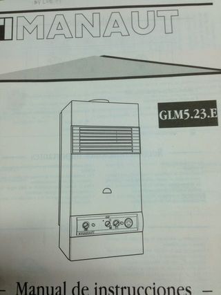 Piezas - recambios caldera Manaut GLM5.23.E