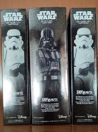 Darth Vader & Storm Troopers SHFiguarts (Ed. 2015)