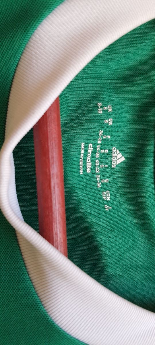 Camiseta deporte Adidas verde T-S