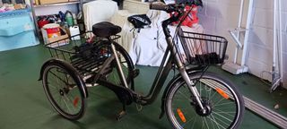 Bicicleta 3 ruedas eléctrica