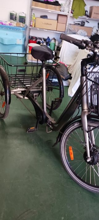 Bicicleta 3 ruedas eléctrica