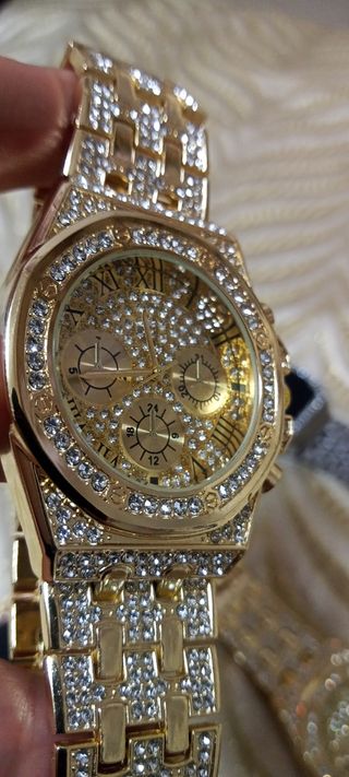 Reloj de cuarzo unisex,cronógrafo de lujo,estrenar