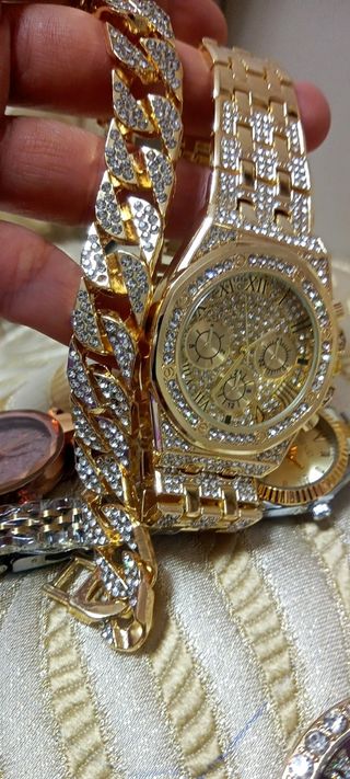 Reloj de cuarzo unisex,cronógrafo de lujo,estrenar