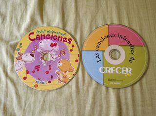 Dvd/cd infantiles películas, canciones