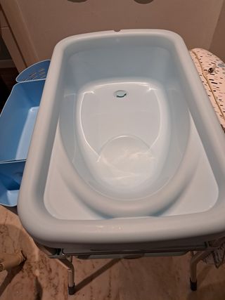 Bañera con cambiador