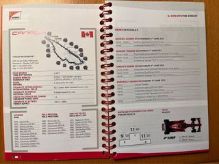 Media Book Scuderia Ferrari Canada 2013