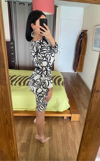 Vestido estampado floral Montana Blu talla L