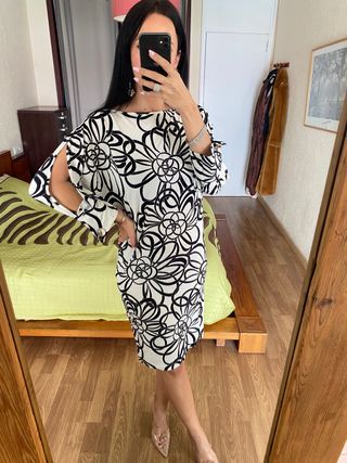 Vestido estampado floral Montana Blu talla L