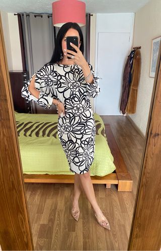 Vestido estampado floral Montana Blu talla L