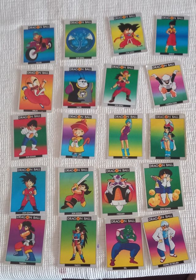 Cromos Dragón Ball (antiguos)