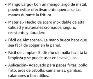 Mini cestello per friggitrice. NUOVO