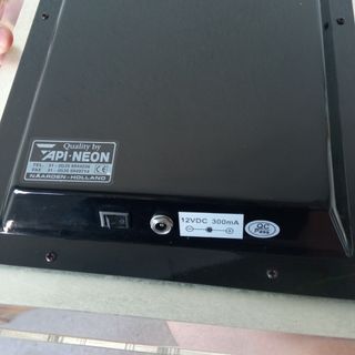 Cartel luminoso Pago