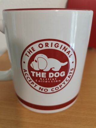 Mug 3d in porcellana, the dog artist collection 