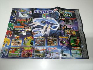 Folleto Publicidad Nintendo 64 y Game Boy