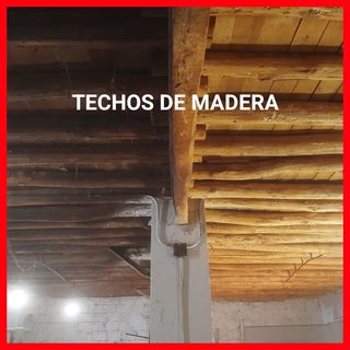chorro de arena techos de madera