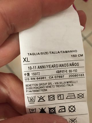 Maglietta cotone Sisley