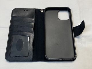 Funda de piel para iphone 12 pro max