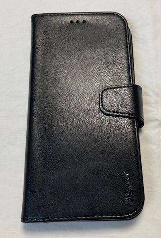 Funda de piel para iphone 12 pro max