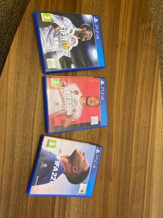 FIFA 18,20 y 22