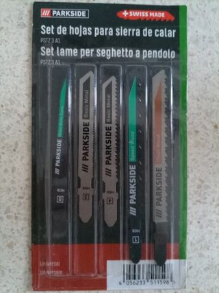 hojas de sierra de calar