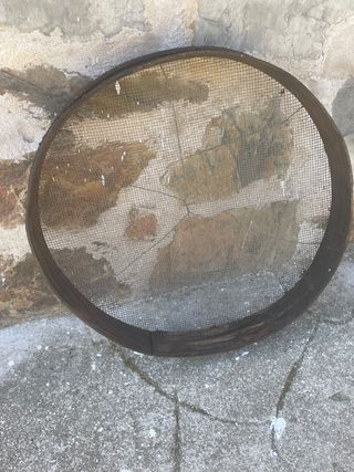 CRIBA DE ARENA ANTIGUA