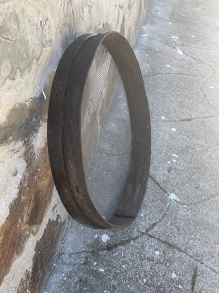 CRIBA DE ARENA ANTIGUA