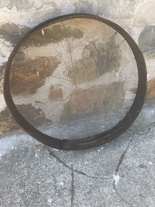 CRIBA DE ARENA ANTIGUA