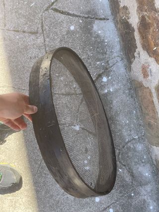 CRIBA DE ARENA ANTIGUA