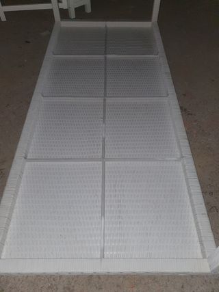 mesa de jardín ratan