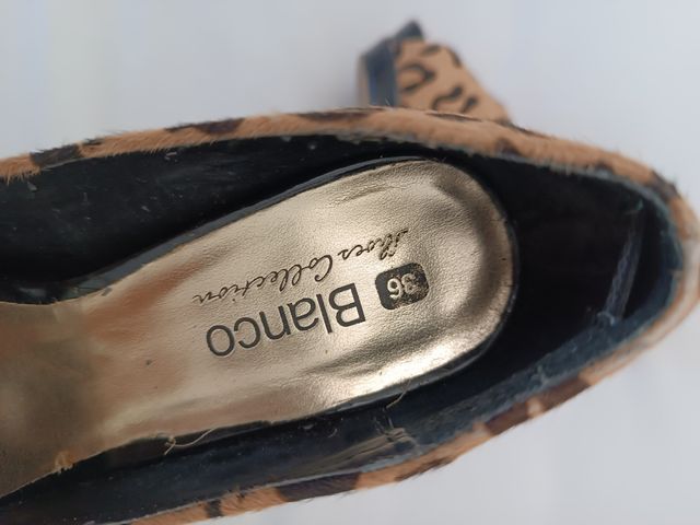 Zapatos plataforma fetiche Blanco 36